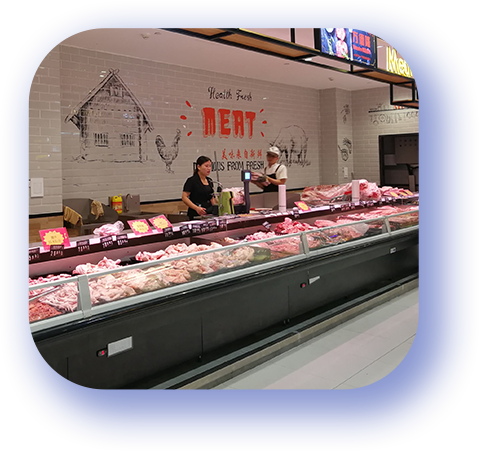 生鮮區(qū)油污